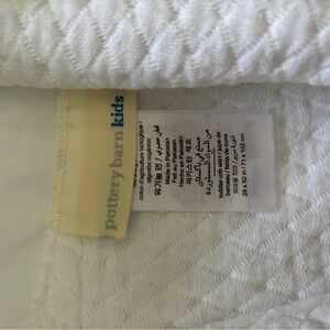 Pottery Barn Kids Matelasse Crib Skirt